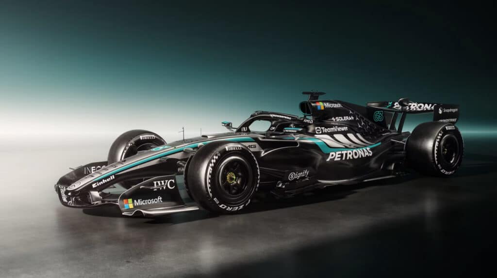 Mercedes Reveals W17 2026 Formula 1 Car With Updated Livery