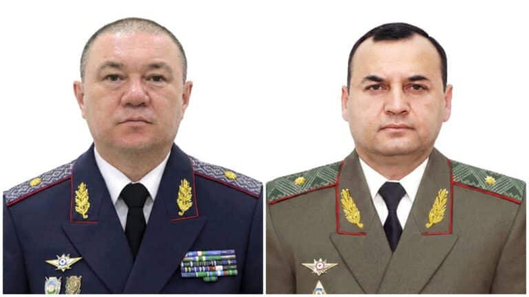 Ichki ishlar vaziriga yangi o‘rinbosarlar tayinlandi