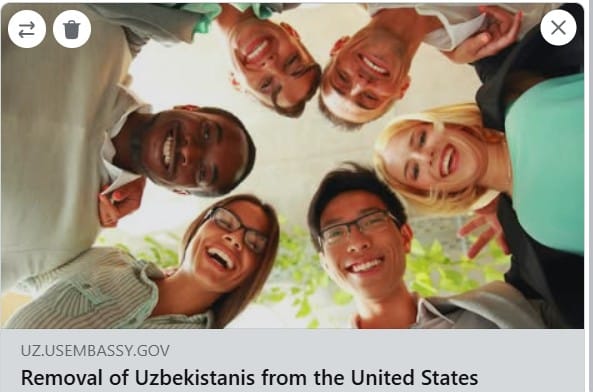 Улыбки и депортация — соболезнования посольства США близким Мухаммадазиза Умурзакова сопровождаются некорректным тизером