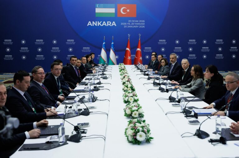 Turkey and Uzbekistan Launch 4+4 Strategic Mechanism With Joint Action Plan