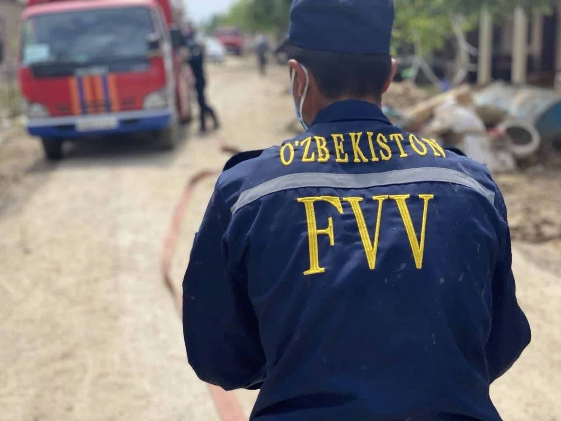 Сель в Джизакской области