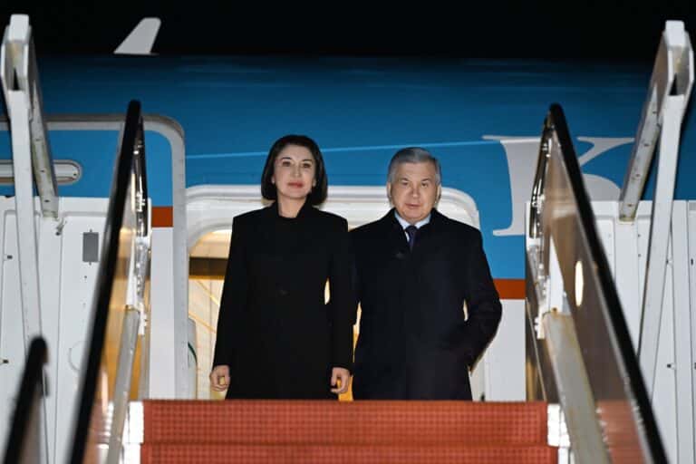 Shavkat Mirziyoyev va rafiqasi AQShda qanday kutib olindi — foto