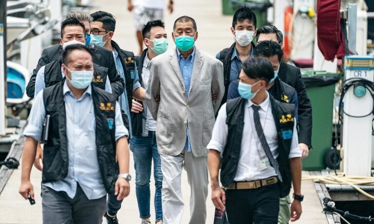 Gonkongda media magnat Jimmi Lay 20 yilga ozodlikdan mahrum etildi