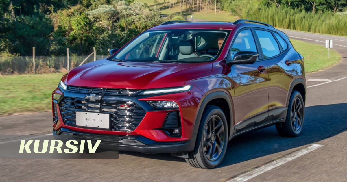 Chevrolet Tracker RS 2026: спортивный кроссовер за $ 34,3 тыс.