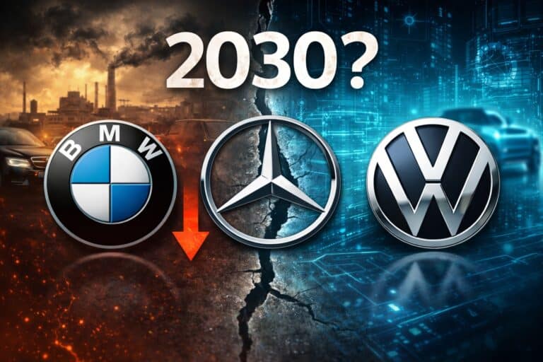 BMW, Mercedes-Benz и Volkswagen могут не пережить 2030-й — мнение эксперта