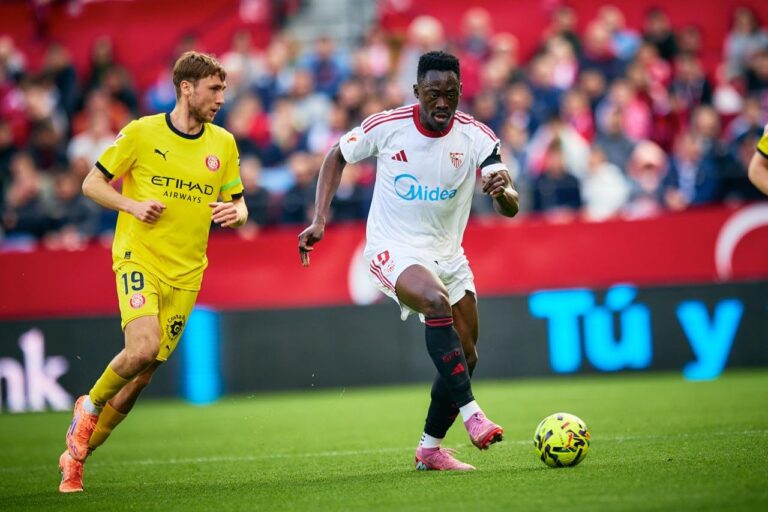 Спасение на 92-й минуте: Севилья вырвала ничью у Жироны