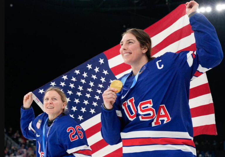 Hilary Knight calls Trump remarks a “distasteful joke” after Olympic wins
