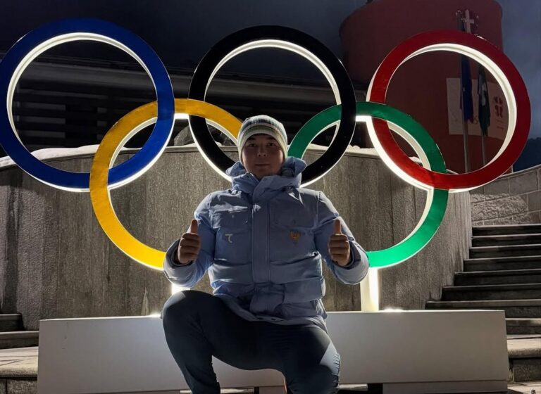 Олимпиада: узбекский горнолыжник Медет Назаров занял 55-е место в первом заезде