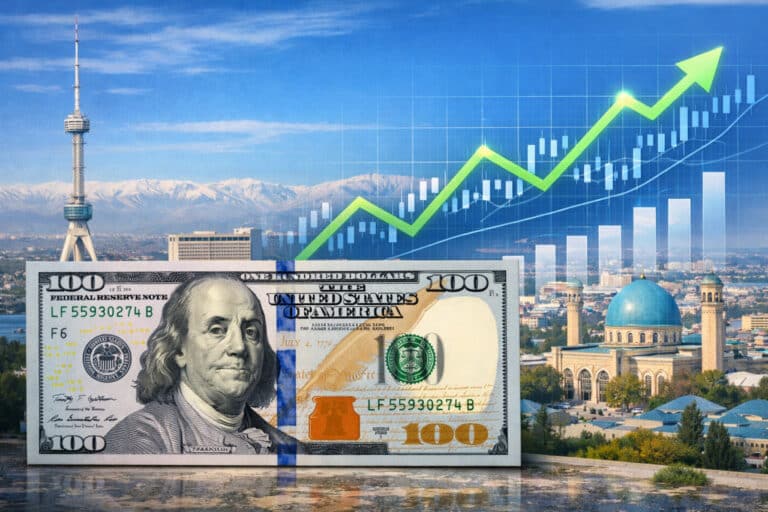 Доллар растет восьмой день подряд: курсы валют в Узбекистане на 6 февраля