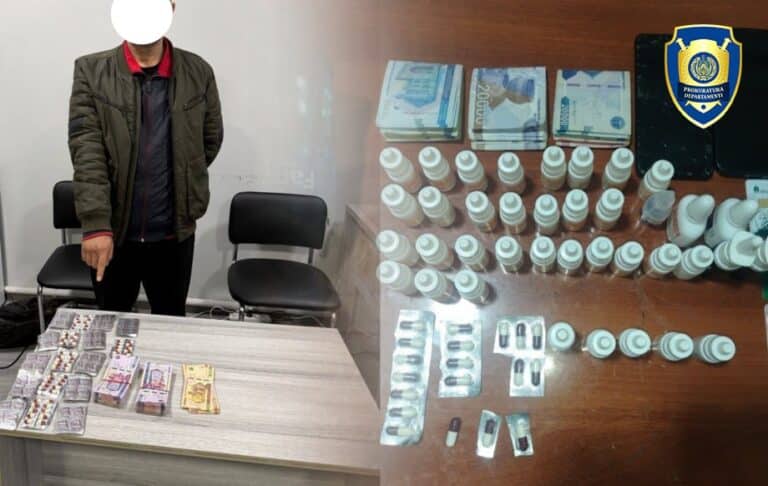 Toshkent va Andijonda kuchli ta’sir qiluvchi dori vositalari savdosi fosh etildi