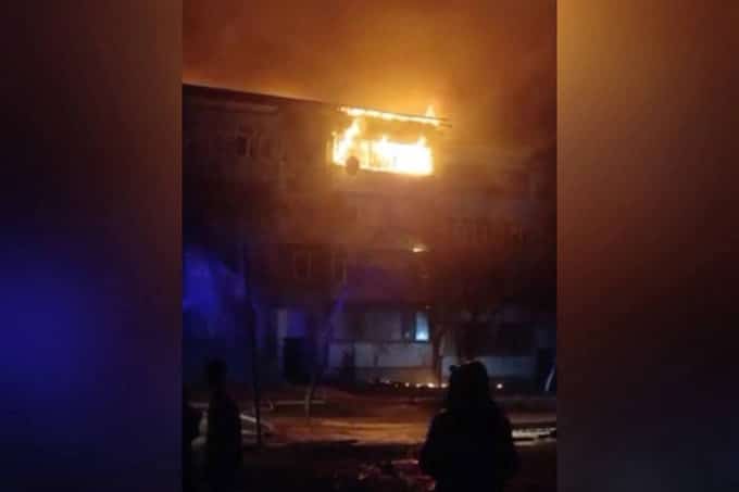 Angrenda ko‘p qavatli uydagi yong‘inda bir kishi halok bo‘ldi