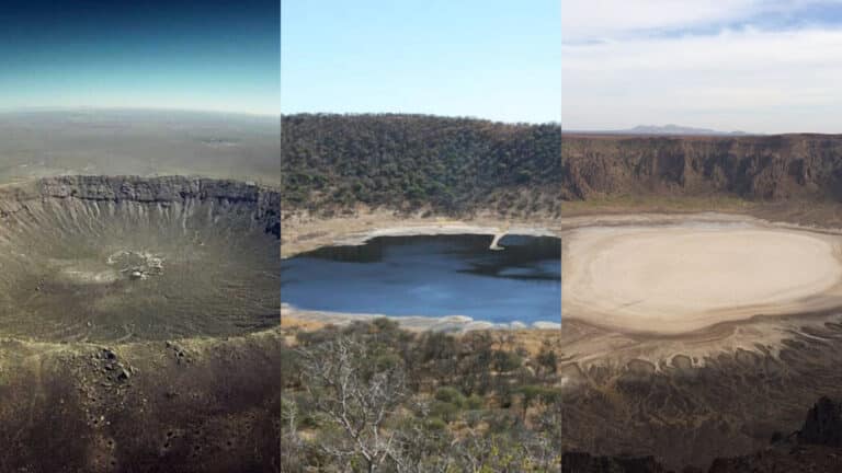 Yerning eng katta 12 ta krateri qaysi