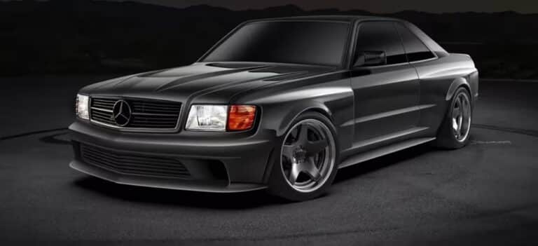 Afsonaviy Mercedes-Benz SEC avtomobili yangilandi