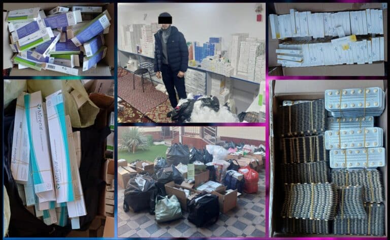 Toshkentda 3 mlrd so‘mlik sifati kafolatlanmagan dori vositalari aniqlandi — video