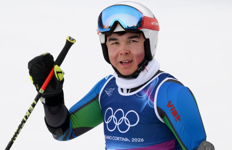 Узбекский горнолыжник Медет Назаров завершил выступление на Олимпиаде