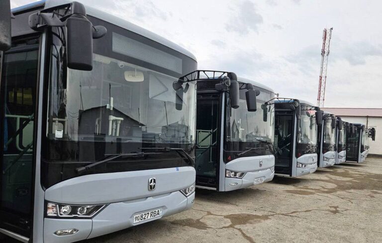 Urganch shahriga 16 ta zamonaviy Asiastar avtobusi olib kelindi
