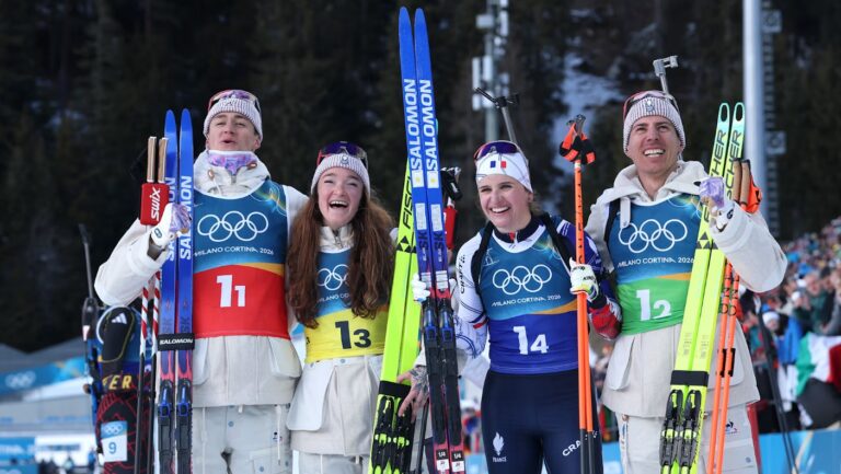 France Wins Gold in Mixed Biathlon Relay at 2026 Winter Olympics