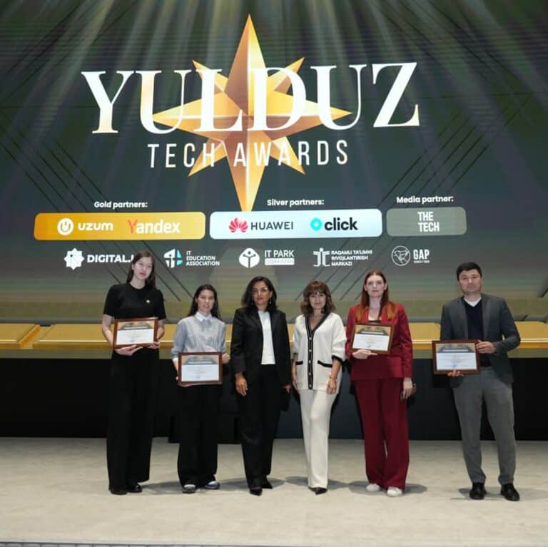 Click поддержал национальную премию Yulduz Tech Awards, посвященную женщинам в технологиях