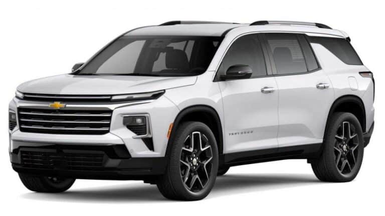 Chevrolet Traverse получил новые цвета кузова и поддержку Key Card