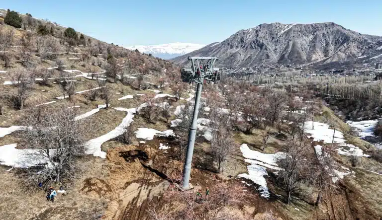 Канатки, зиплайны и тюбинг: «Чимган — четыре сезона» готовится к открытию