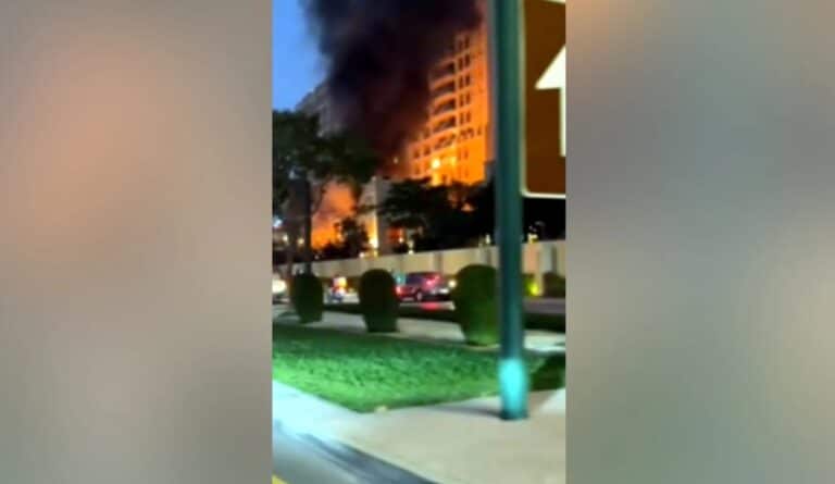 Hotel Fire in Dubai Linked to Suspected Iranian Strike, Injuries Reported