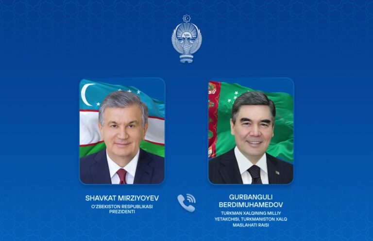 Shavkat Mirziyoyev Gurbanguli Berdimuhamedovni Ramazon hayiti va Navro‘z ayyomi bilan qutladi