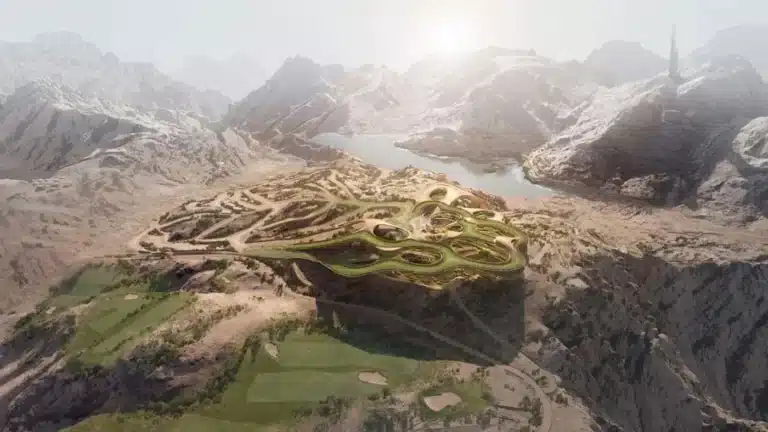 Саудовская Аравия частично замораживает строительствво горнолыжного курорта в пустыне