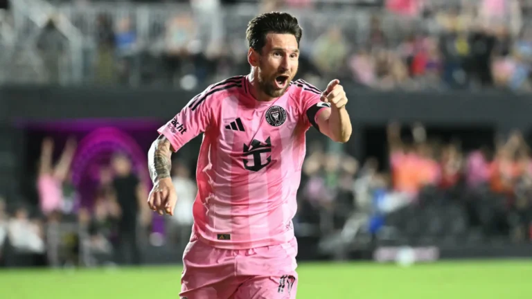 Lionel Messi Scores 900th Career Goal in Inter Miami Draw