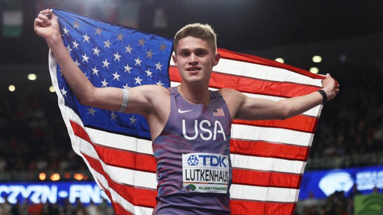 Cooper Lutkenhaus Becomes Youngest Male World Indoor Champion