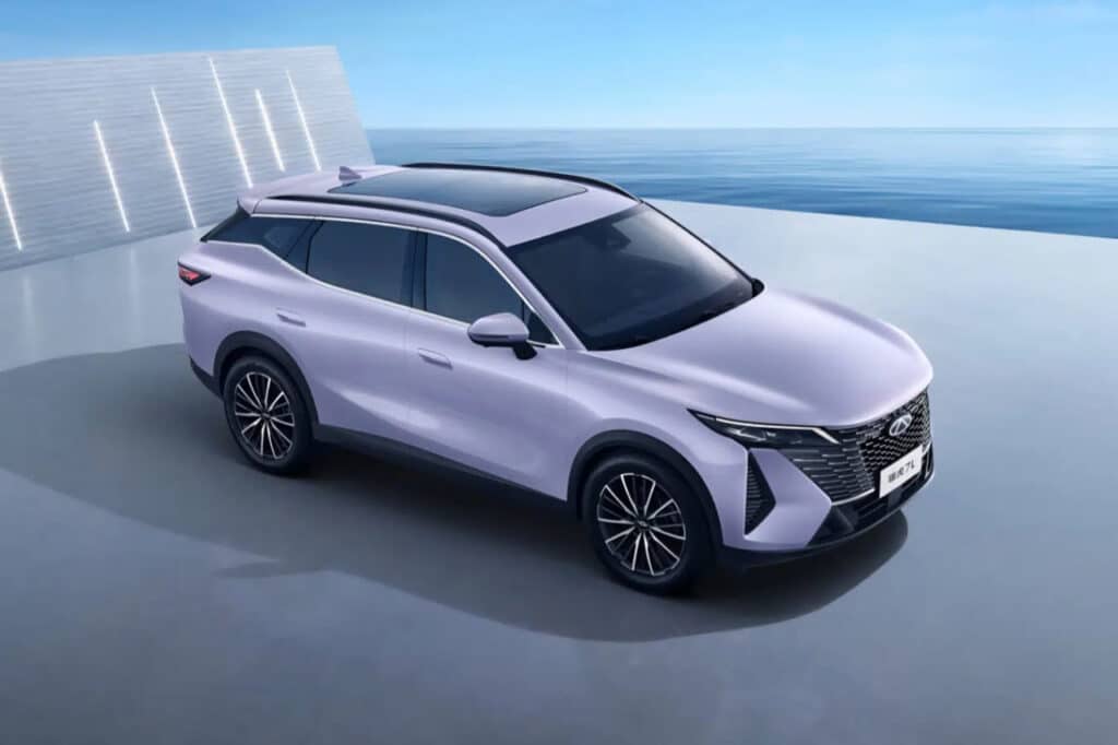 Chery Tiggo 7L avtomobilining tasvirlari e’lon qilindi