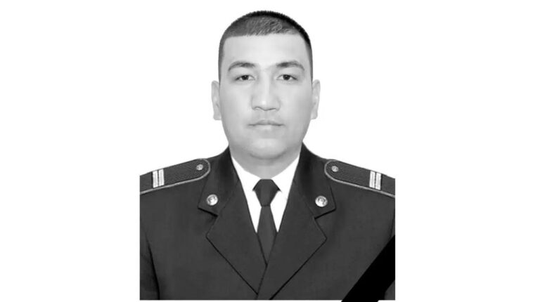 Marhum inspektor Eshnazarov Xosilbek «Jasorat» medali bilan taqdirlandi