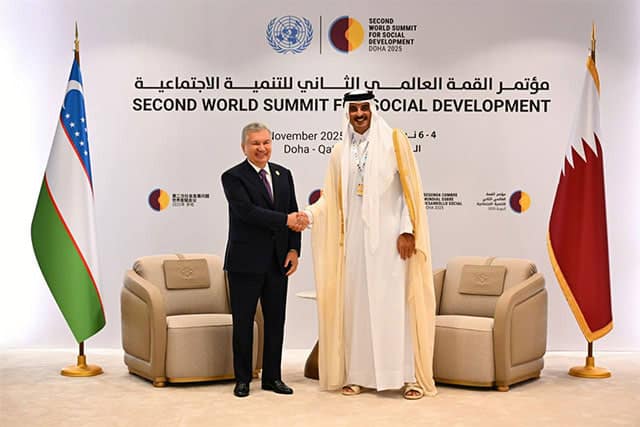 O‘zbekiston va Qatar yetakchilari Yaqin Sharqdagi vaziyatni muhokama qildi