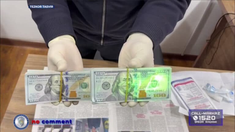 Navbatdagi 100 ming dollar: soliq xodimi pora bilan ushlandi
