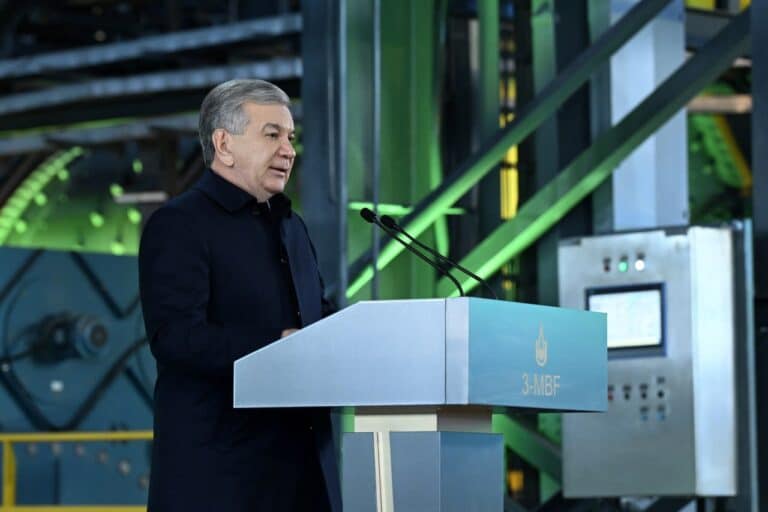 Olmaliqda qiymati 2,7 mlrd dollarlik 3-mis boyitish fabrikasi ishga tushirildi