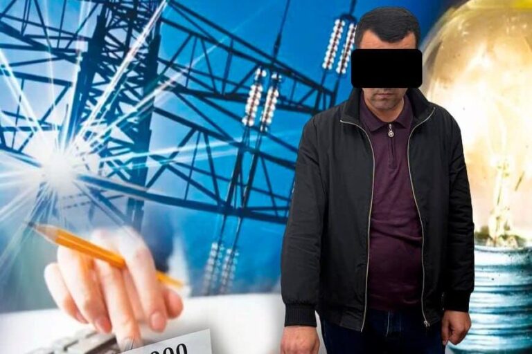 Farg‘onada korrupsiya ishi: elektr tarmoqlari muhandisi pora bilan ushlandi