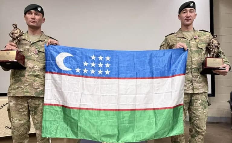 O‘zbekistonlik harbiylar AQShdagi xalqaro musobaqada rekord natija qayd etdi