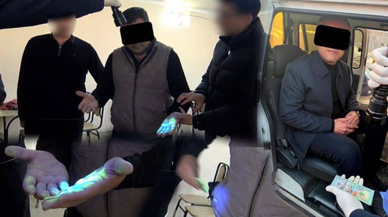 Qarshida hokim yordamchisi pora bilan ushlandi