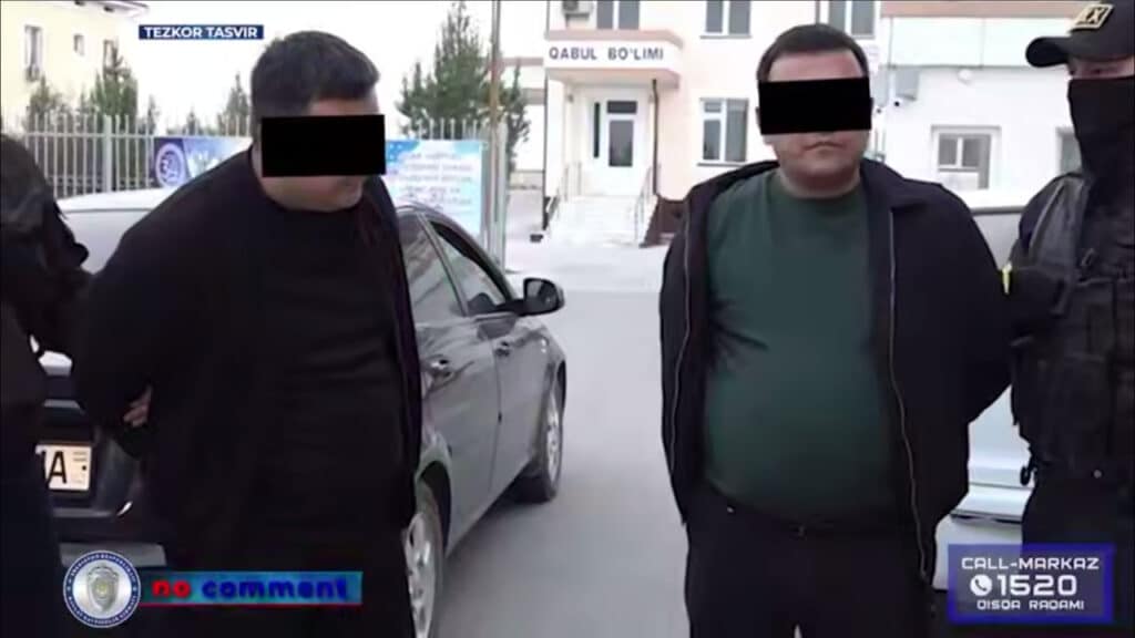 Sirdaryoda 2 nafar MIB xodimi pora bilan ushlandi