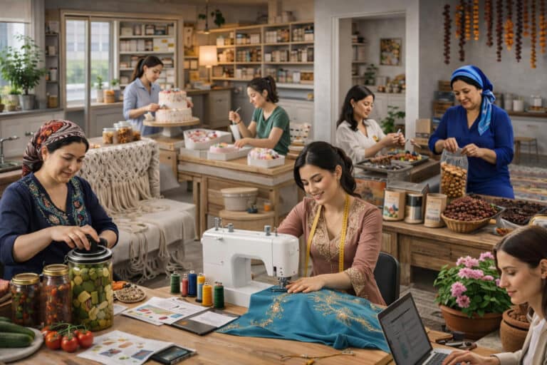 Ayollar uydan chiqmasdan turib, qanday daromad olishi mumkin