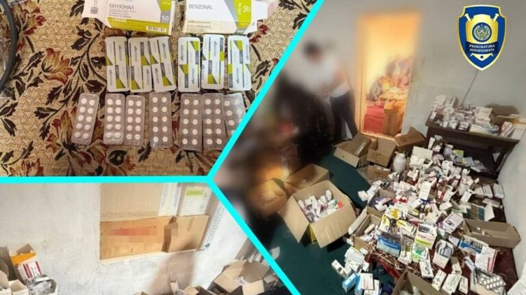 Qarshi tumanida noqonuniy dorixona fosh etildi