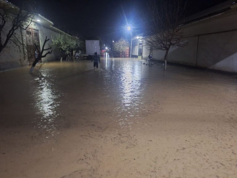 Самарканд ушел под воду: ливни подтопили город