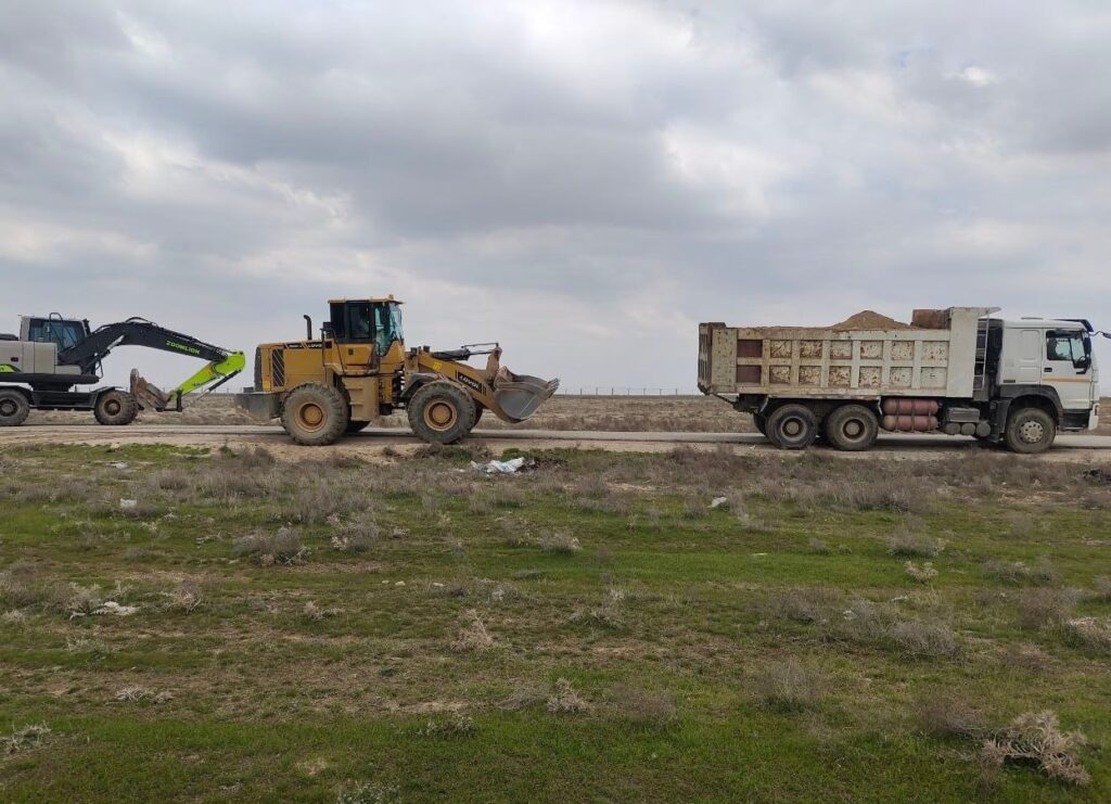 Samarqanddagi noqonuniy qum qazish oqibatida 63 mln so‘mlik zarar aniqlandi