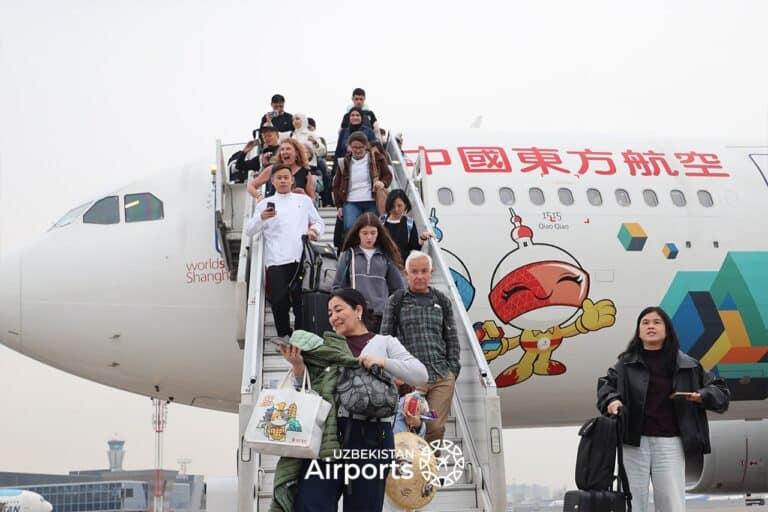 China Eastern Launches Shanghai–Tashkent Route