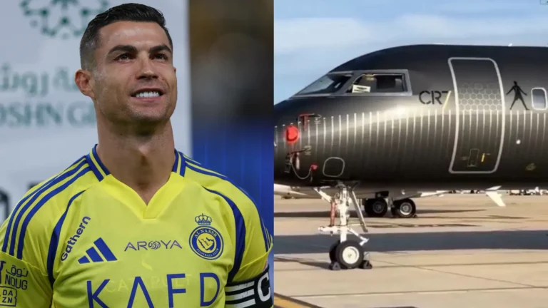 Cristiano Ronaldo’s £61 Mln Private Jet Leaves Saudi Arabia