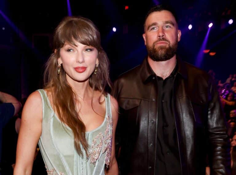 Taylor Swift and Travis Kelce Make First Red Carpet Appearance Together