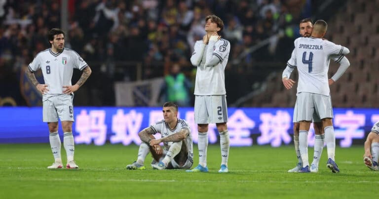 JCh play-off: Italiya qatorasiga uchinchi marta jahon chempionatini o‘tkazib yuboradi