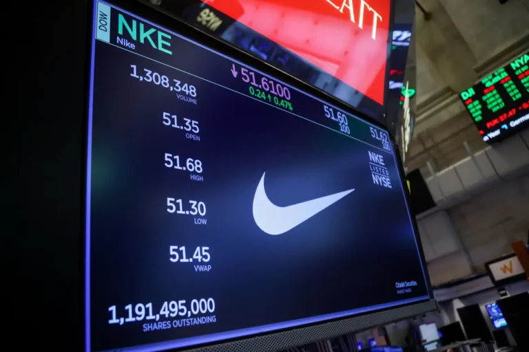 Nike потеряла $14% за день: инвесторы испугались Китая