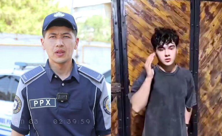 ГУВД Ташобласти: скандальное видео с сотрудником ППС оказалось фейком