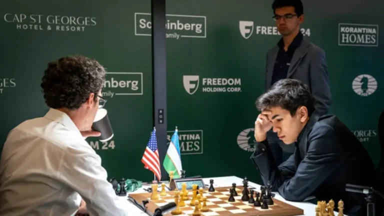 Javohir Sindarov Fabiano Karuana bilan durang o‘ynadi