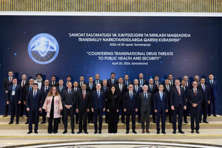 Samarkand Hosts International Forum on Combating Drug Trafficking